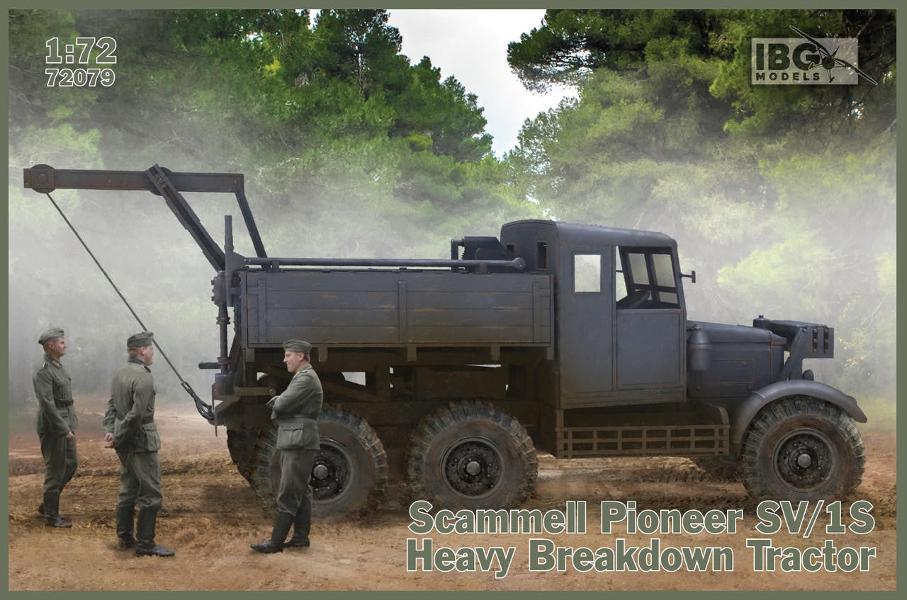 IBG 1/72 Scammell Pioneer SV/1S Heavy Breakdown Tractor 72079